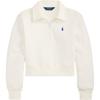 Ralph Lauren Double Knit Lapel Long Sleeve Loose Sweatshirt Kids 313A96083-003