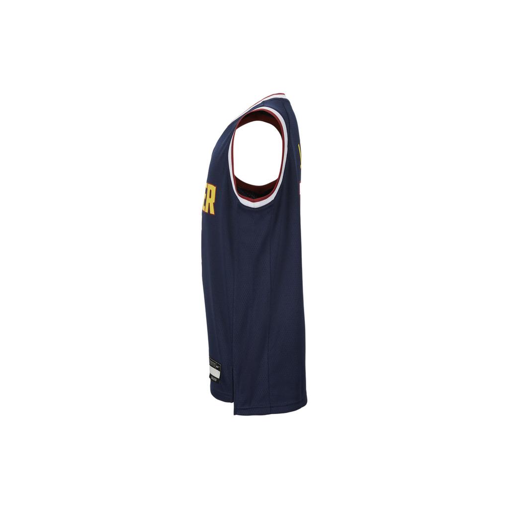 Nike Icon Edition Denver Nuggets Letter Number V-Neck Casual Sleeveless Tank Top Kids Tops University-Deep-Blue HJ7714-419