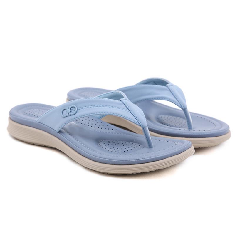 2026 Summer Shoes Women Sandals Flat Holiday Fashion Brand Ladies Sandals Pink Black Blue Plus Size 42