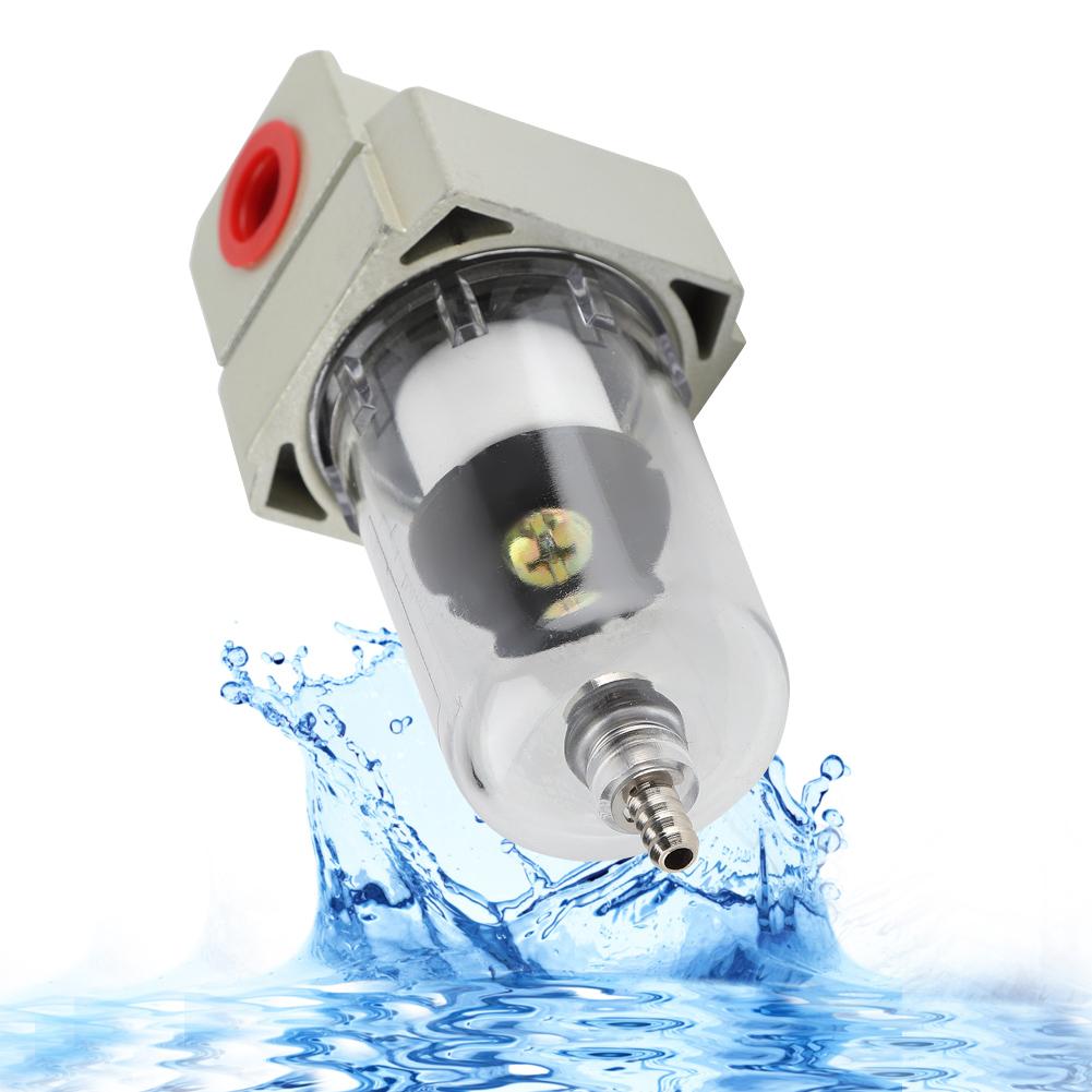 Replacement AF2000-02 1/4 Inch Particulate Air Filter Compressor Water Moisture Trap Cleaner