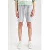 Kurz geschnittene Slim-Fit-Shorts