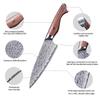 3.5 Inch Paring Knife 67-layers Damascus VG-10 Steel Blade Barbecue Peeling Fruit Kitchen Knives Rosewood Handle Cooking Tools