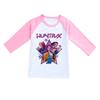 T-shirt KPop Demon Hunters Moda Bambini Cartone Animato Abbigliamento Casual Ragazze Ampia Comoda Girocollo Manica Lunga T-shirt