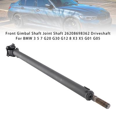 Front Gimbal Shaft Joint Shaft 26208698362 Driveshaft For BMW 3 5 7 G20 G30 G12