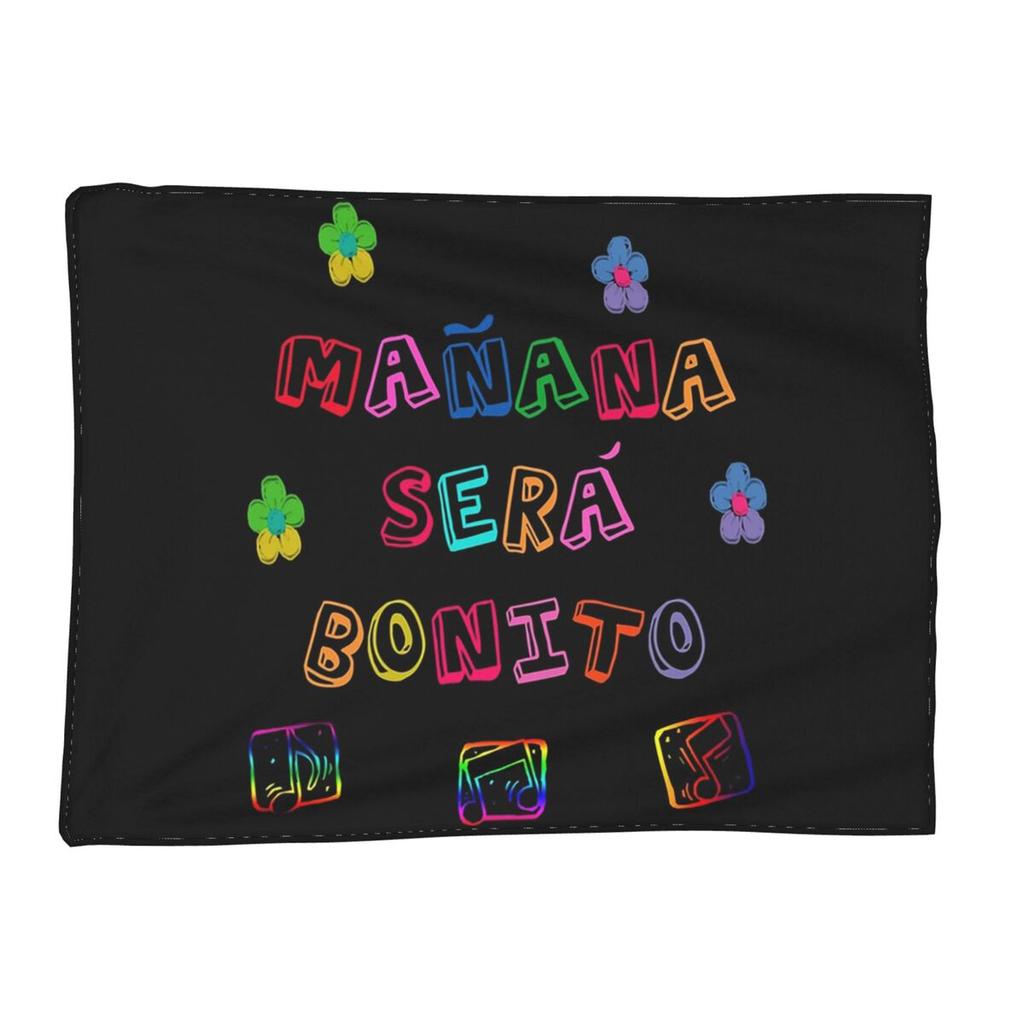 Manana Sera Bonito Colombian Music Singer Karol G Blanket Soft Warm Flannel Throw Blanket Cover for Bed Living Room Travel Home