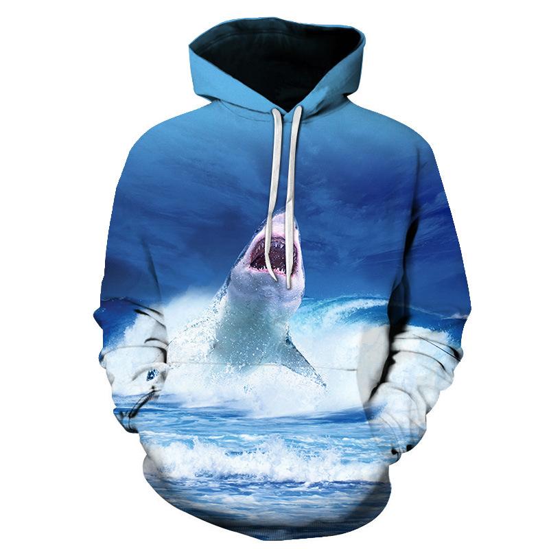 

Мужчины Женщины 3D Печатная Толстовка Еда Попкорн Чипсы Макарон Повседневная Толстовка С Капюшоном XL