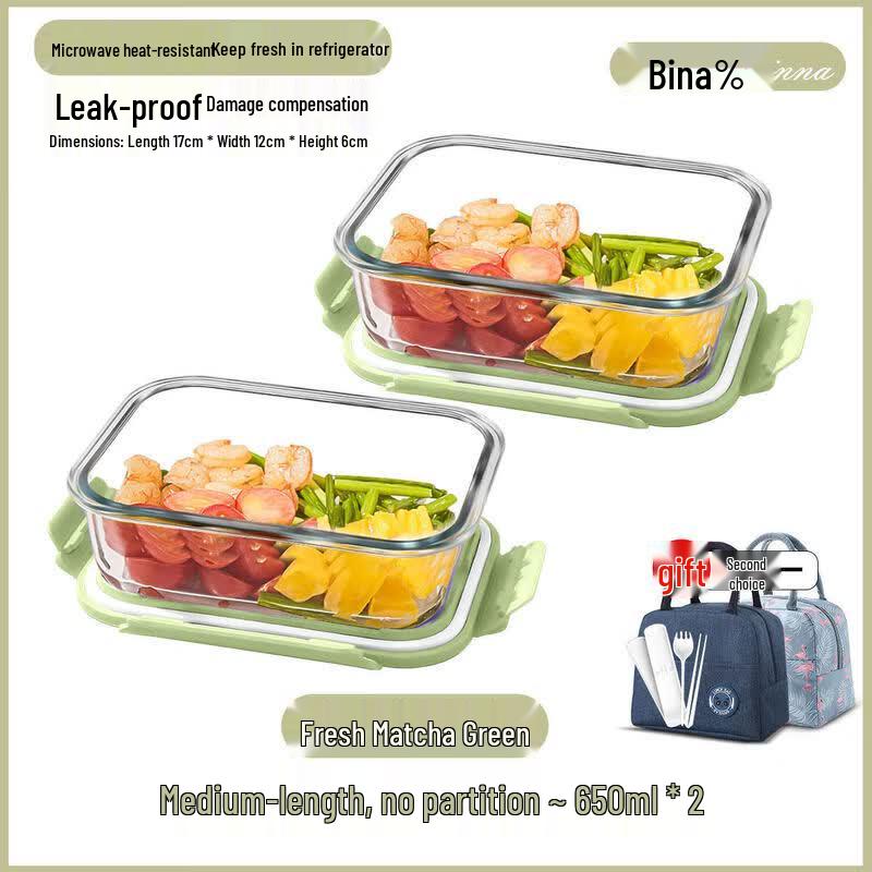 Glass Microwave Lunch Box