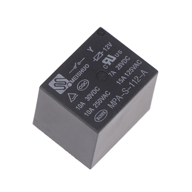 Mpa-S-112-A Relé pro rýžovar Počítačová deska 4 piny 12V 10A Normálně otevřené Stroj na sójové mléko Relé pro rýžovar 4 piny