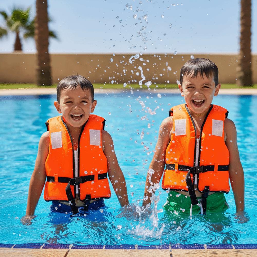 Portable Child Buoyancy Vest Large Buoyancy Marine Safety Vest Baby Swimming Jackets Fishing