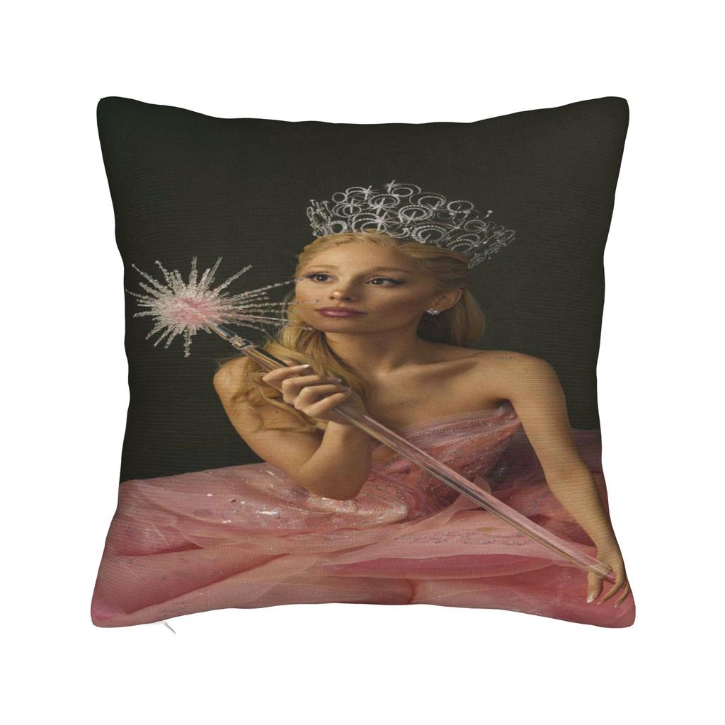 Ariana Grande music singer fan gift Pillowcase Cushion Cover Pillow Covers Soft and Sweet Home Decor Zippered Multiple Sizes