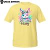 Don’t Worry Be Hoppy Bunny T-Shirt | Cute Colorful Tie Dye Easter Rabbit Shirt