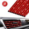 10PCS Bling Car Accessories for Women, Bling Car Vent Outlet Trim,10pcs Diamond Car Air Conditioner Decoration Strips