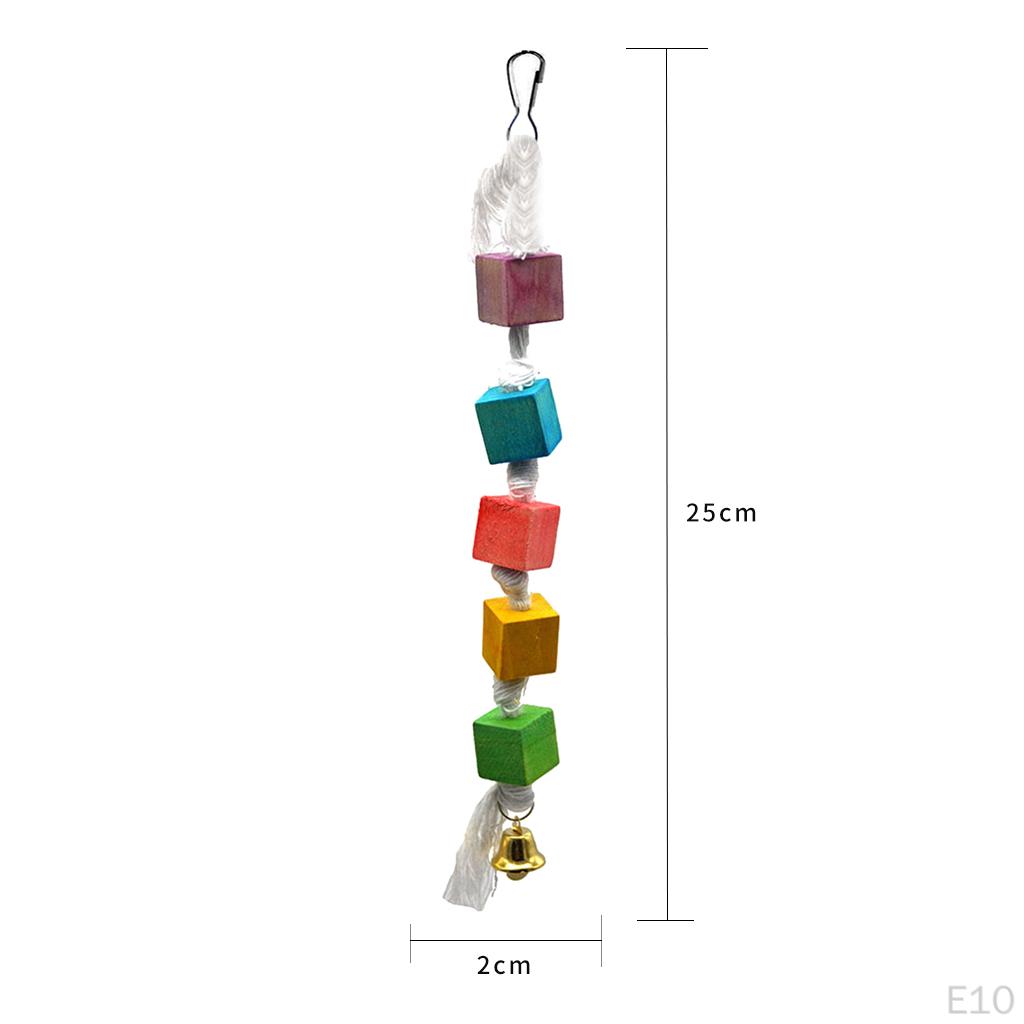 Toys for Small and Medium Birds Cage Decoration