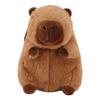 Animal Tissue Holder For Car Cartoon Capybara Car Tissue Box Adorable Plush Paper Storage Creative Napkin Box For Car Home