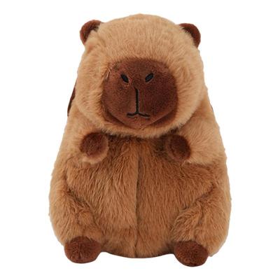 Animal Tissue Holder For Car Cartoon Capybara Car Tissue Box Adorable Plush Paper Storage Creative Napkin Box For Car Home