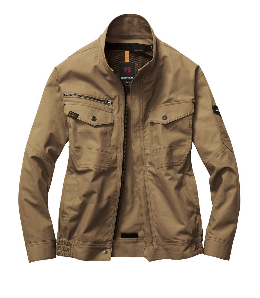 BURTLE Air Craft Blouson for M Spring/Summer, AC1131, 23, Khaki,