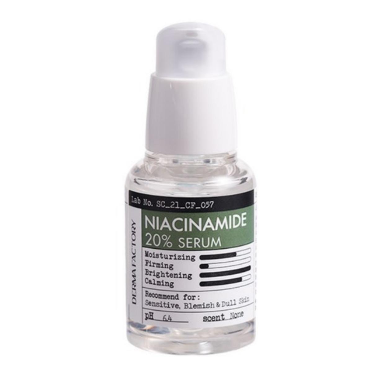 

[DERMA FACTORY] Niacinamide 20% Serum 30ml 30ml X 1PCS