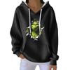 Women's Fashion Casual Christmas Angel Print Pullover Long-Sleeve Sweatshirt