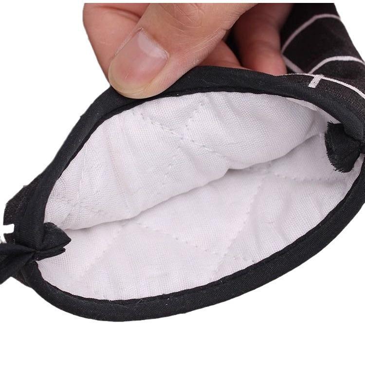 Thickened Heat-Resistant Gloves: Anti-Scald, Oven and Microwave Safe Baking Tools for Kitchen Use