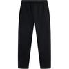 Knitted Sweatpants Men's Black Moderate Sweatpants AKLUB81-1