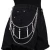 Cross-border Long Sword Pendant Waist Chain: Multi-layer Metal Retro Body Chain Accessories