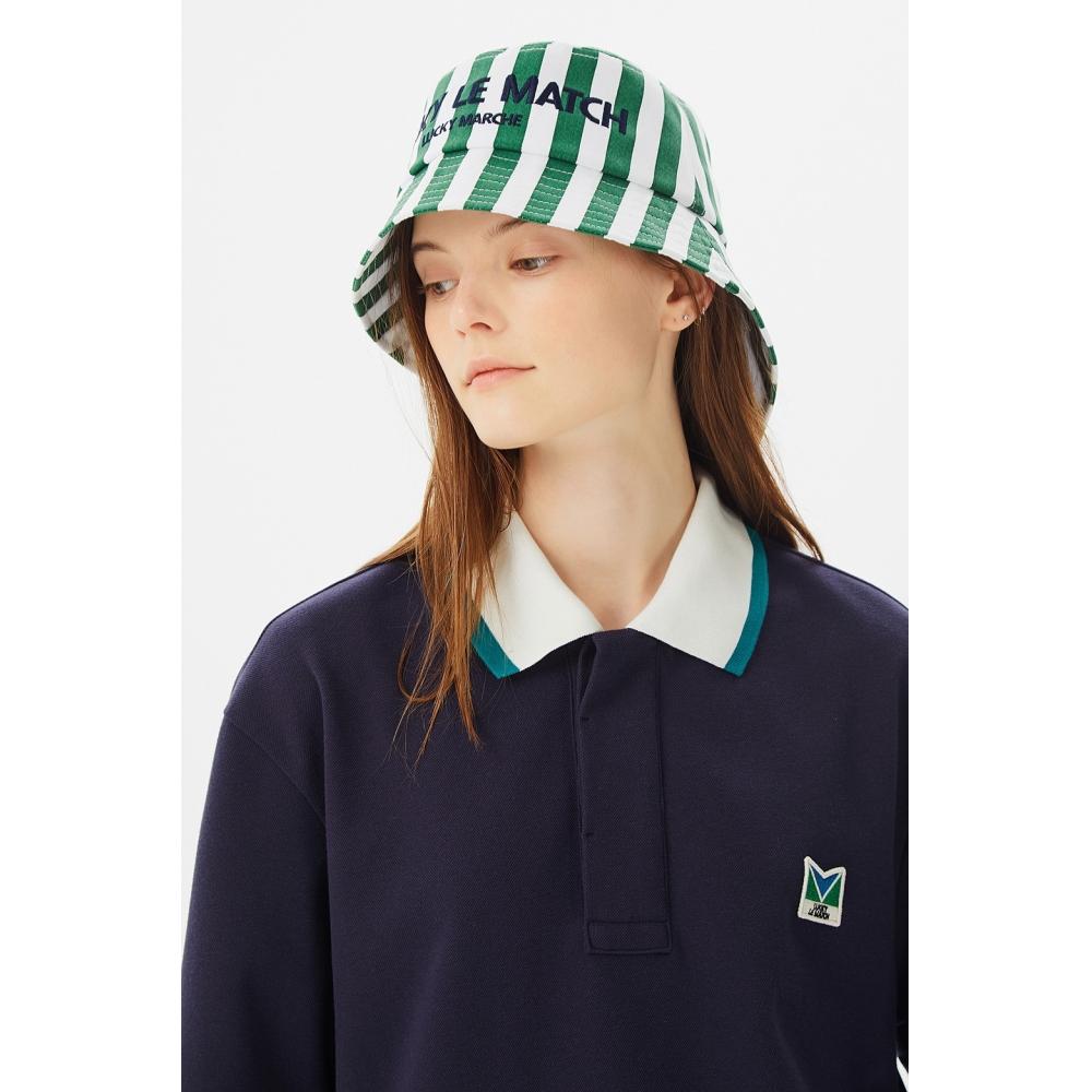 

LUCKYMARCHE LUCKY LE MATCHШапка-ведро Match в полоскуQXRAX22203GRX