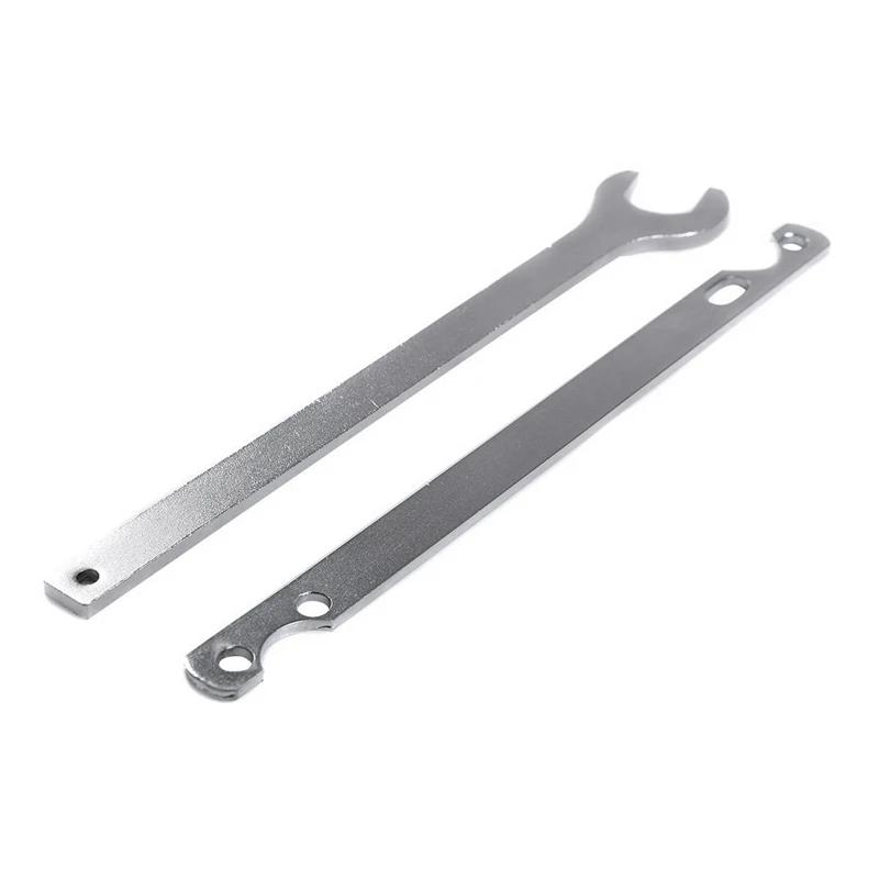 2pc Silver Fan Clutch Nut Wrench And Water Pump Holder Tool Kit Removal 32Mm For Bmw E34 E39 E36 E46 E90