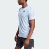 Adidas Tennis Freelift Tee With Logo Men Tops Light-Pink Blue IA8288