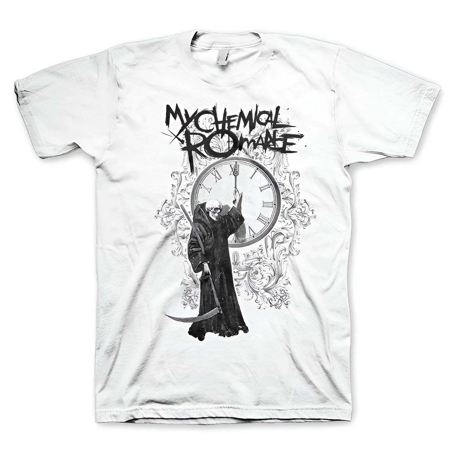 Authentic My Chemical Romance Father Time T-Shirt S-3XL NEW L