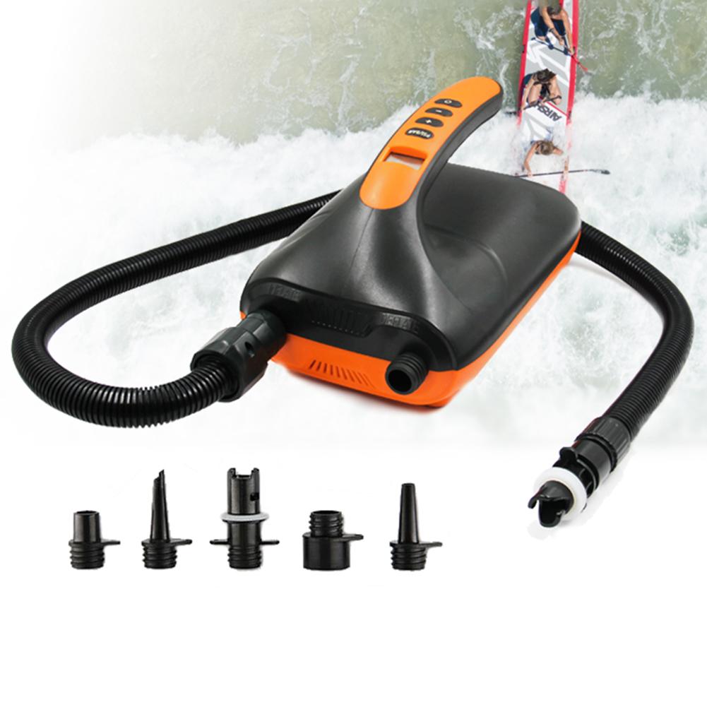 20PSI SUP Boat Inflatable Pump with Auto Shut Off Stand Up Paddle Board Pump Portable Air Compressor for Air Boat Mattress
