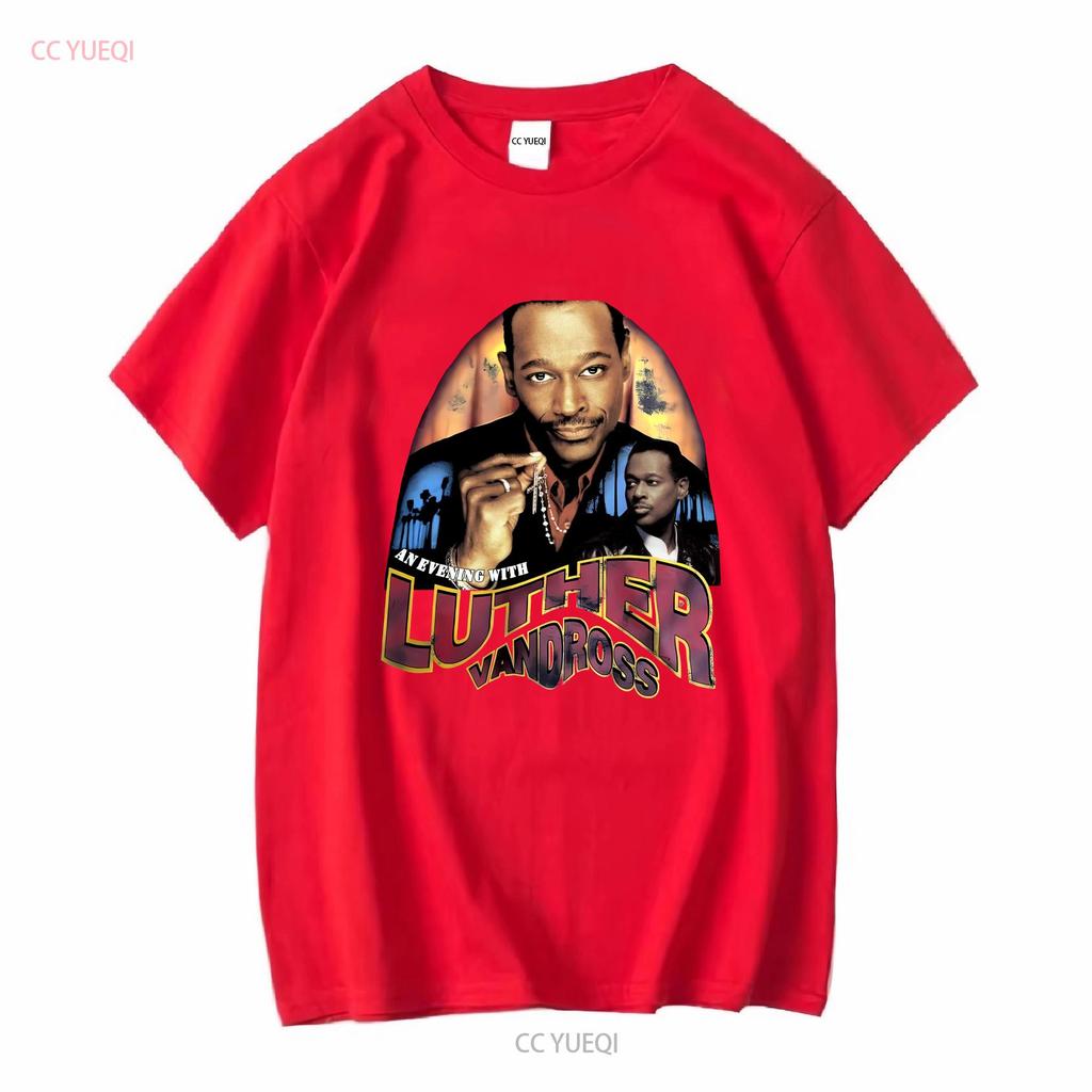 Luther Vandross Bootleg Rap T Shirt Vintage Washed Soft Casual Top For Everyday Wear Stylish Versatile Breathable Graphic