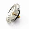 2PCS Kitchen Sink Strainer And Stopper Set Waste Plug Filter for Sink Drain Easy-Clean Tools for Kitchen Use