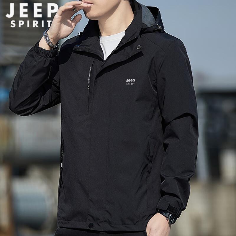 Chaqueta de Exterior Impermeable Cortavientos para Hombre JEEP SPIRIT