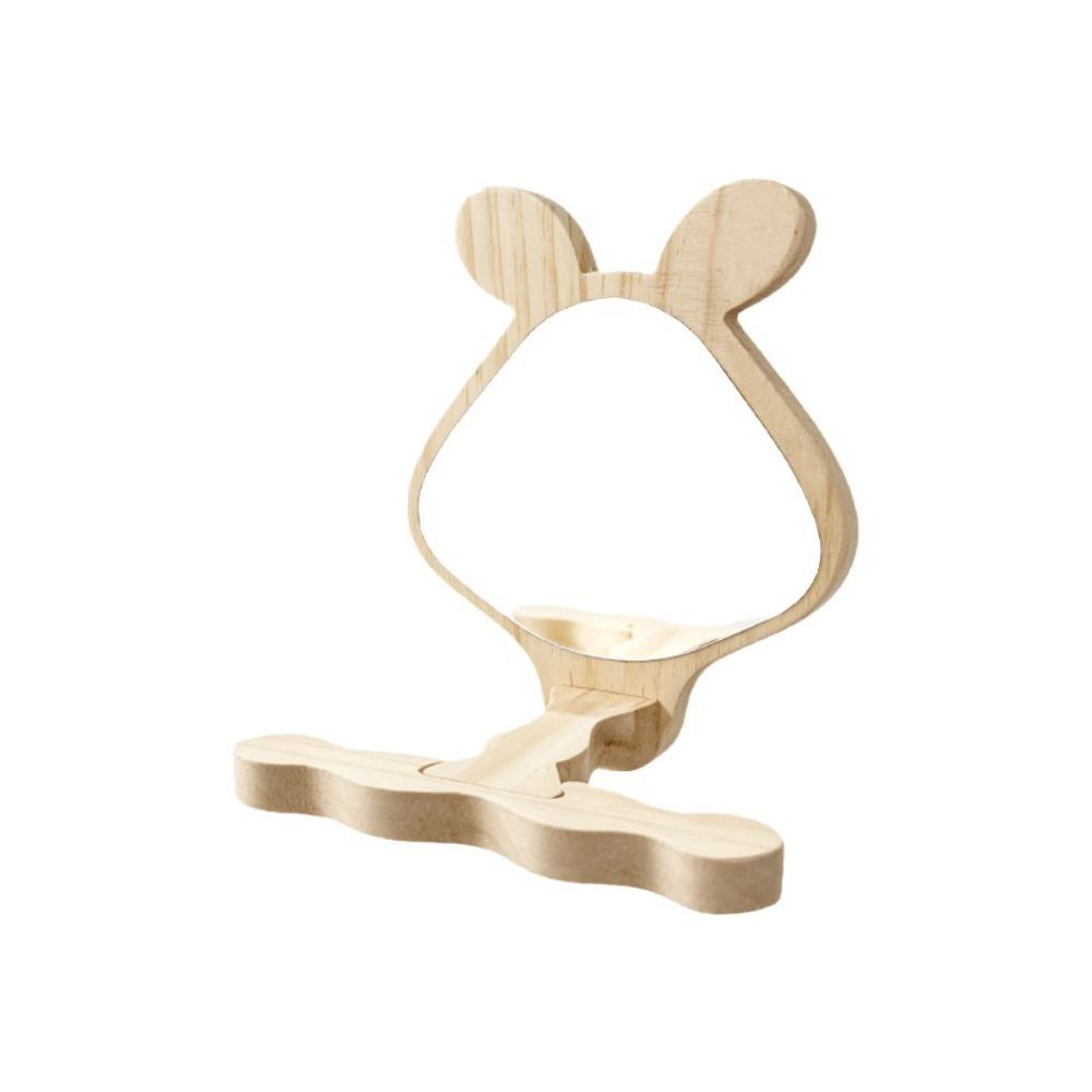Chew-Proof Construction Wood Bird Training Stand Hanging Parrot Play Rack Small Medium Animals