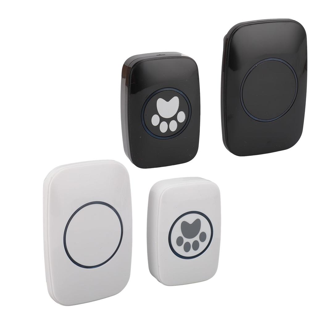Smart Hund Türklingel Tragbare Intelligente Sensing Drahtlose Hund Türklingel Sender und Empfänger für