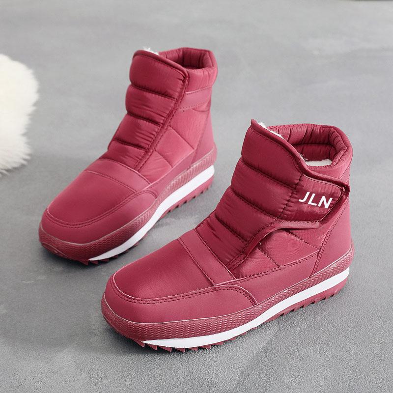 New Winter Mid-Calf Snow Boots Men Soft Bottom Comfortable Fashion Fleece Lined Thick Bottom Anti-Slip Outdoor Casual Cotton Sho