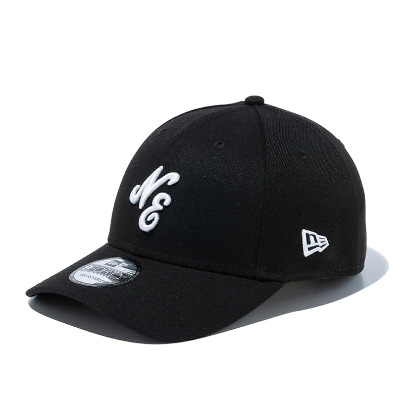

[New Era] cap 9FORTY NE logo black FREE 940 NELOGO BLK WHI 25J