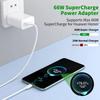 UK Standard 66W Fast Charger for Huawei Mate50/50 Pro