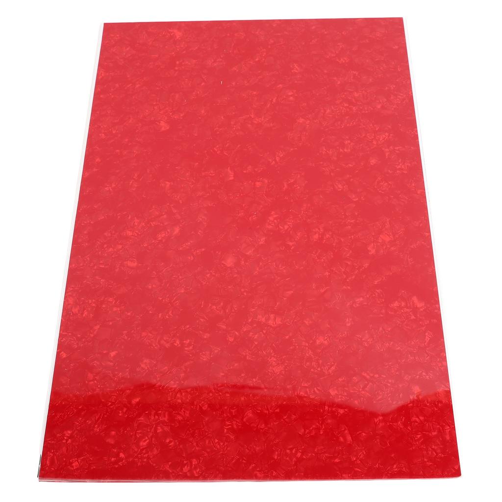 Guitar Bass Pickguard Blank Material Scratch Plate Backplate Sheet 3 Layer Celluloid PVC Replacement