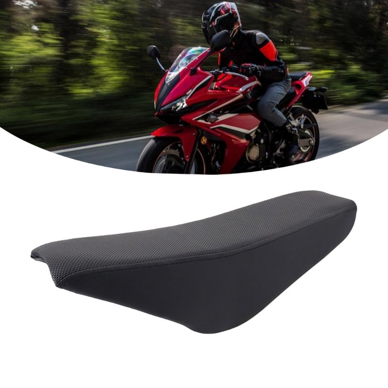 Thickened Motorcycle Seat Cushion Suitable For CRF50 Dirt Bike With Antislip Reinforced Metal Frame High Density Padding