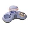 Non-slip Base Pet Dogs Cat Bowls Automatic Water Dispenser Slow Feeding Water Bowl for Feeding Puppies Indoor Food Dish