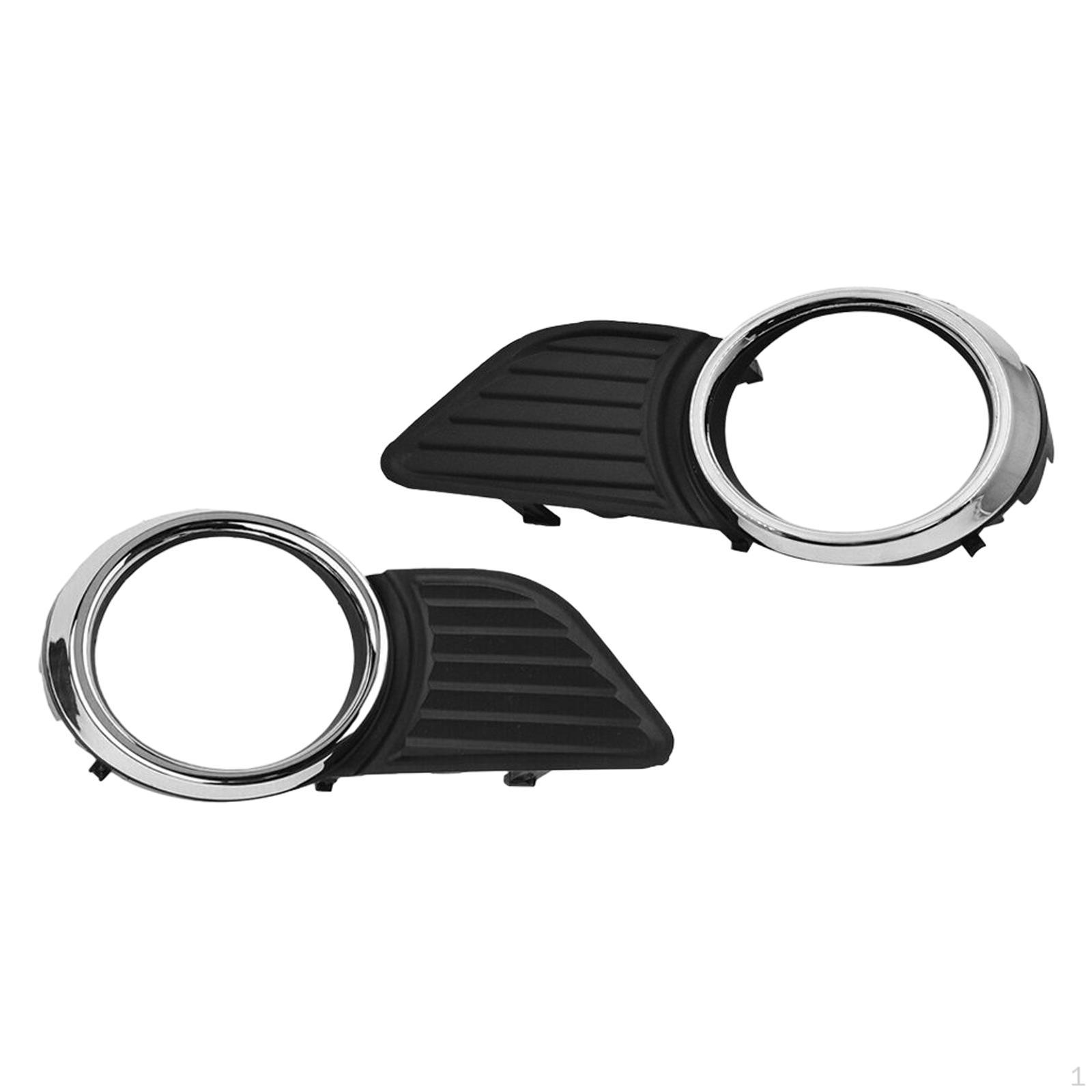 

2x Front Fog Light Lamp Frame Cover Trim,5212708030 Replacement Bezel Base for
