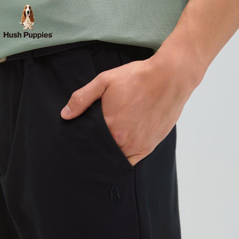 Hush Puppies Men's Stretch Straight Fit Cotton Blend Casual Pants