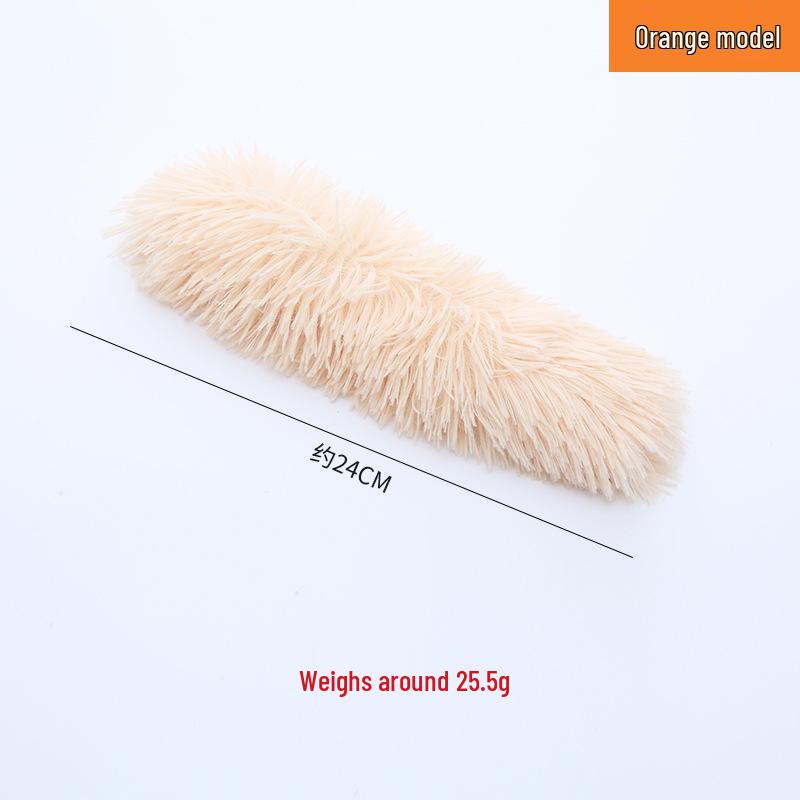 Catnip Crinkle Paper Plush Pillow Toy for Cats - Bite-Resistant and Self-Play Friendly