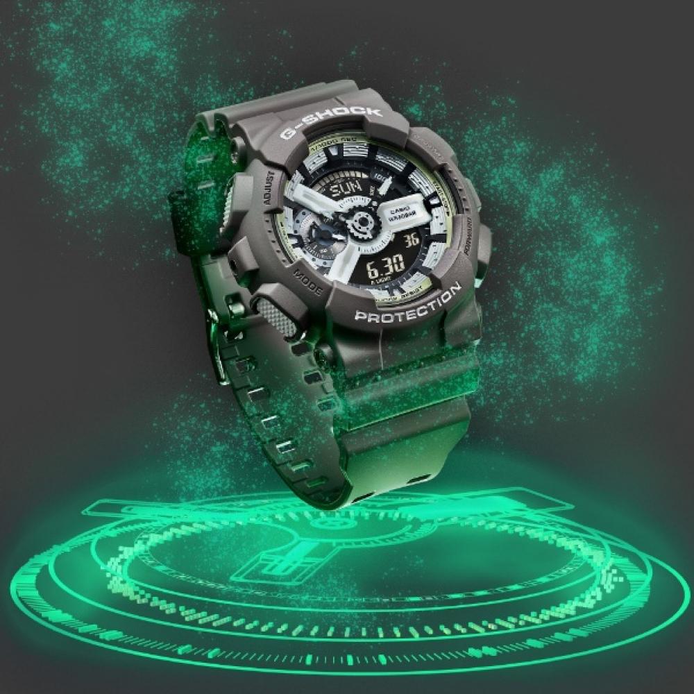 Casio G Shock  G Shock  Hidden Glow Series Ga 110hd 8ajf