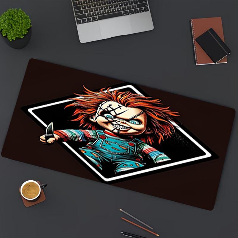 Bride of Chucky Print Mouse Pad, for Keyboard Pad Laptop PC Mat for Office Home Use, Desk Decor, Perfect Birthday Gift for Gamers