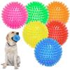 New Pet Toy Ball Cat Puppy Sounding Toy Tooth Cleaning Ball Training Pet Teeth Chewing Toy Thorn Balls Accessories