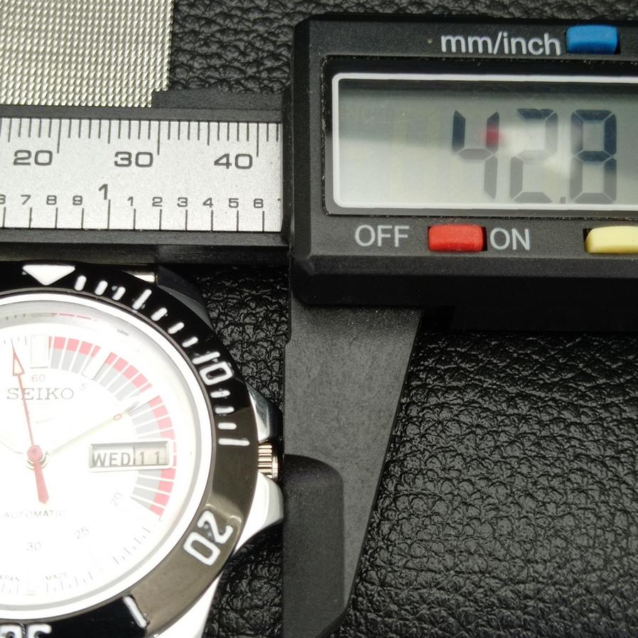 Ceas de mana SEIKO 5 AUTOMAT JAPONIA 6309A RECONDITIONAT ALB A426506-2