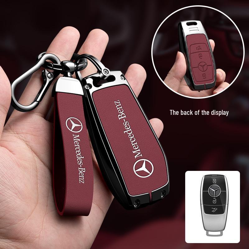 Mercedes High-End Schlüsselhülle für E300L, C260L, GLC, A200L, GLB, GLE