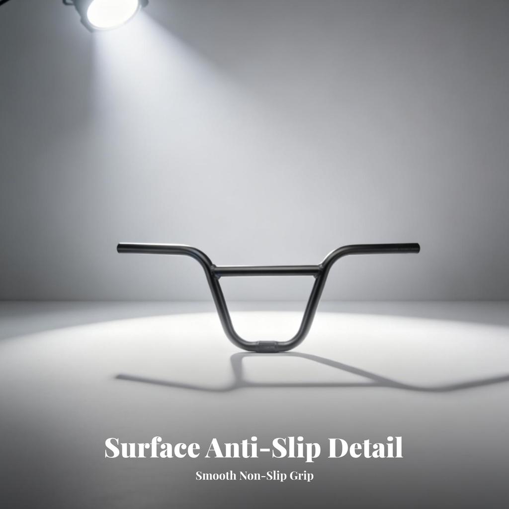 Hollow Upward-Curving Ends Wide Mountain Bike Bar Riser Handlebar